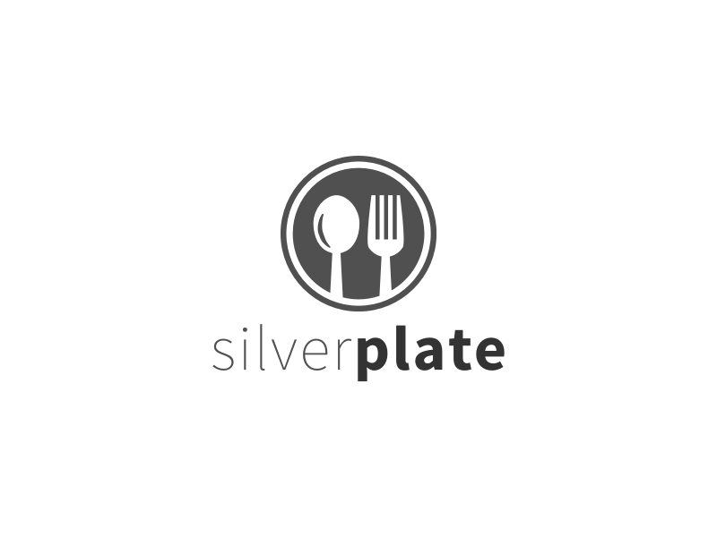 silver plate - 