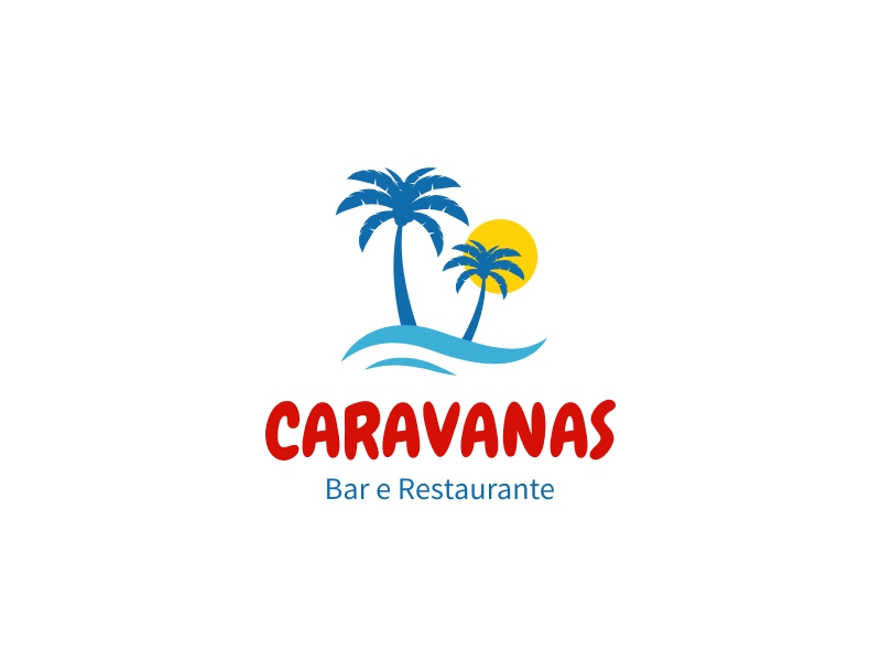 CARAVANAS logo design