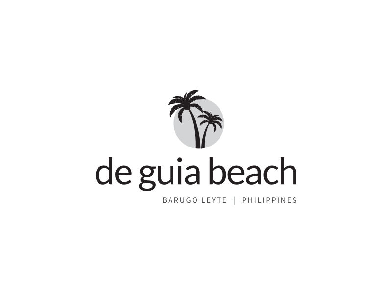 de guia beach logo design