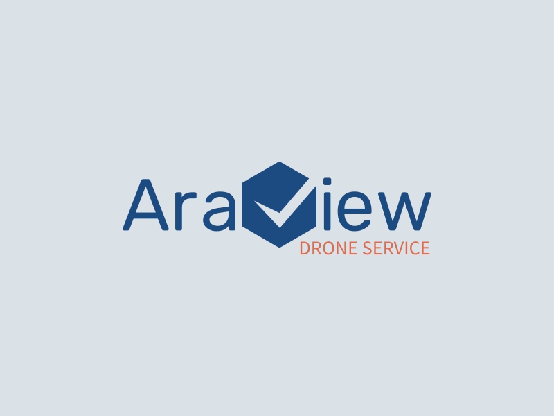 AraView logo design