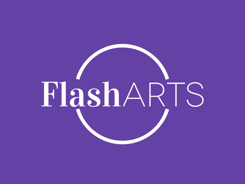 Flash Arts logo design