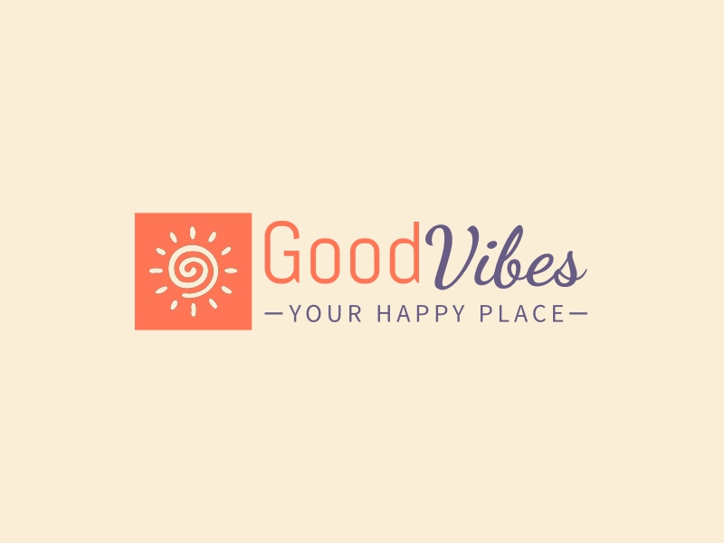 Good Vibes Logo Maker - Design Good Vibes logos online