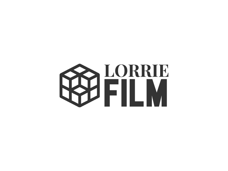 Lorrie Film logo design