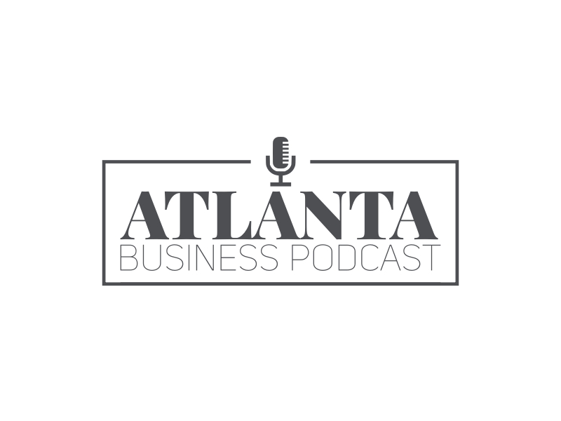 Atlanta Business Podcast logo design