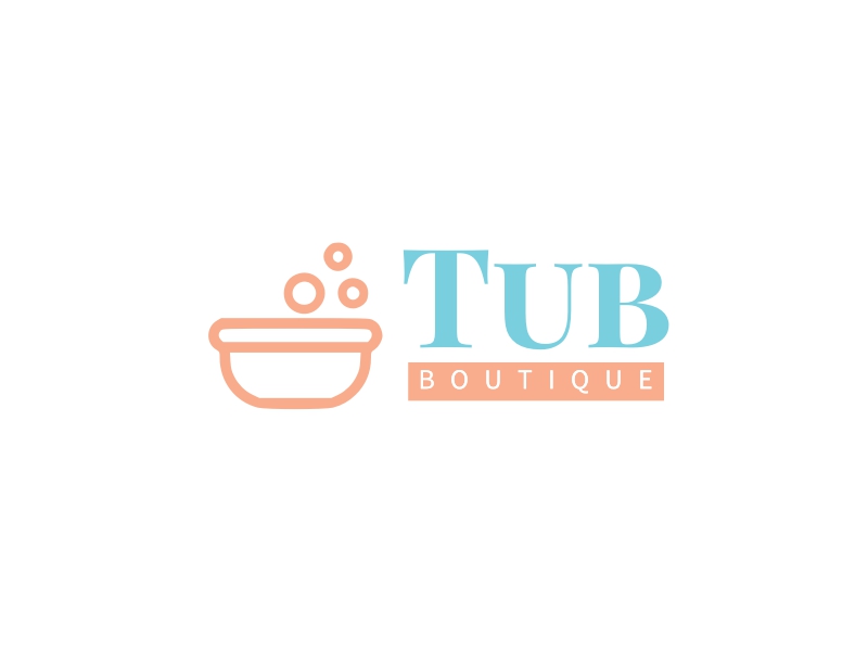 Tub logo design