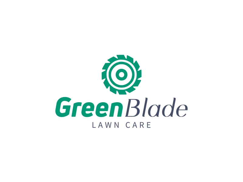Green Blade logo design