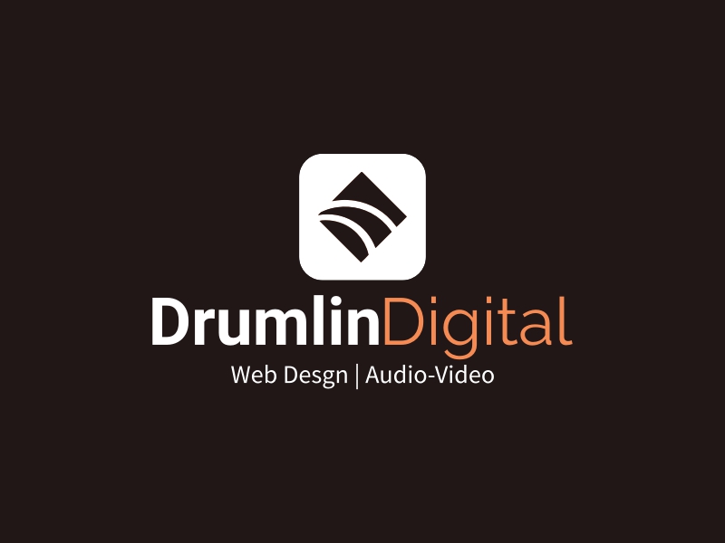 Drumlin Digital logo design