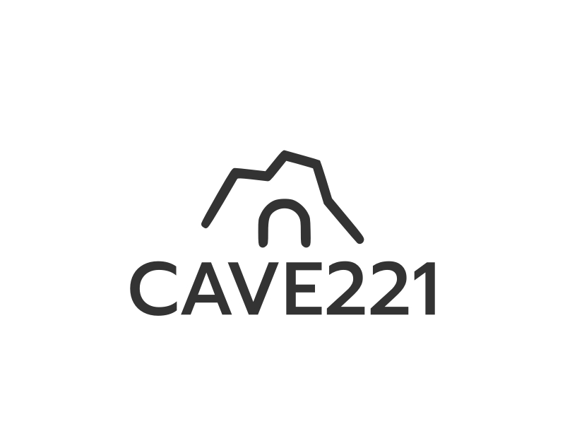 CAVE221 logo design
