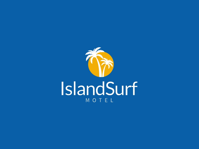 IslandSurf logo design
