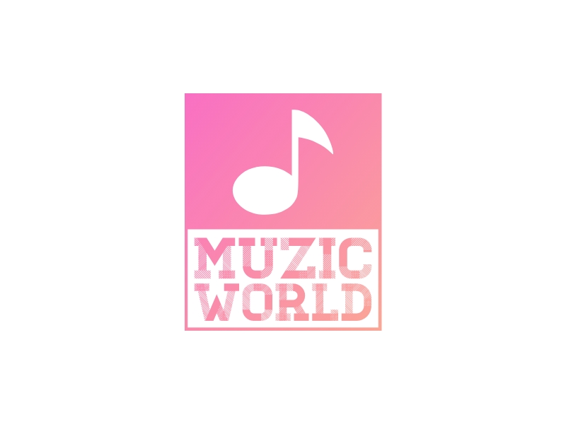MUZIC WORLD Logo Maker - Design MUZIC WORLD logos online