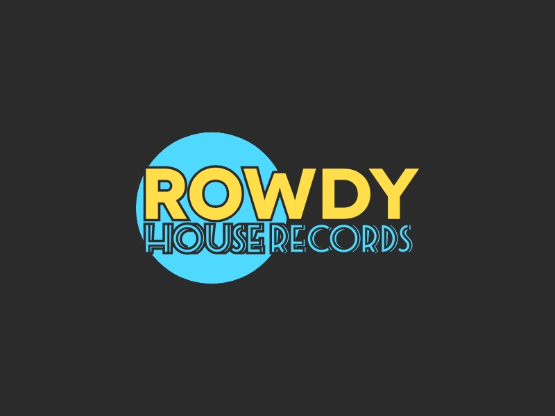 ROWDY HOUSE RECORDS Logo Maker - Design ROWDY HOUSE RECORDS logos online