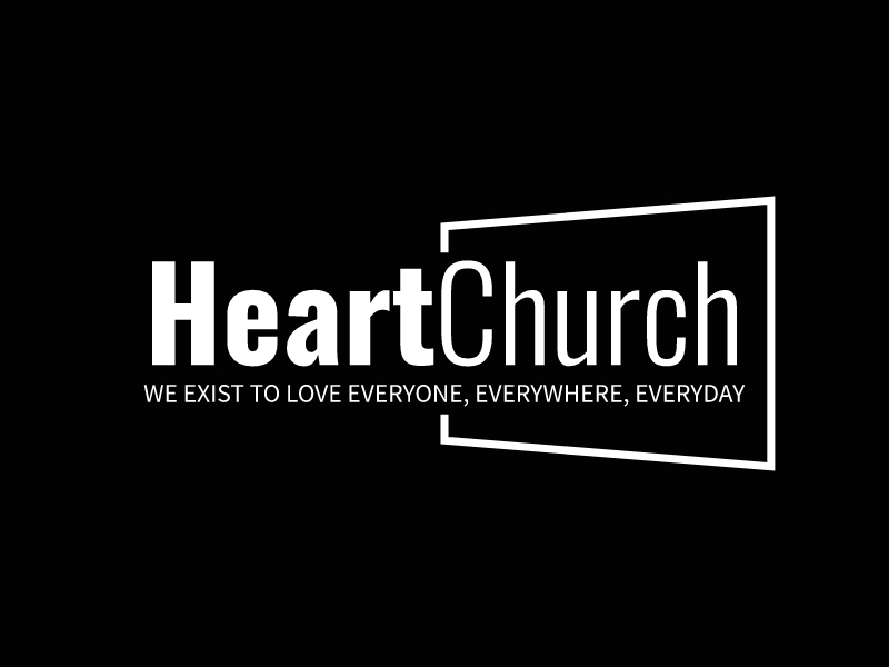 Heart Church logo design