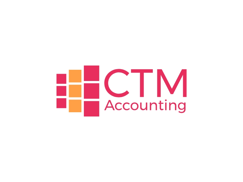 CTM Accounting logo design