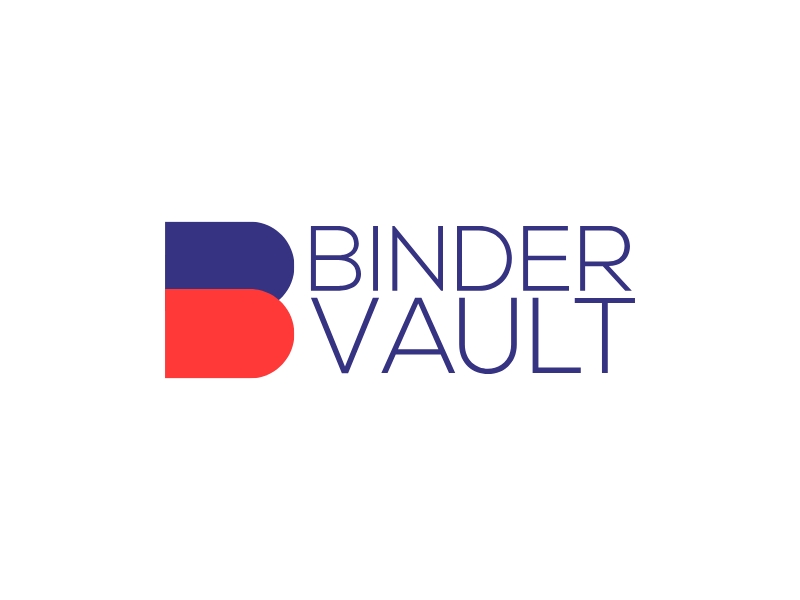 binder vault logo design