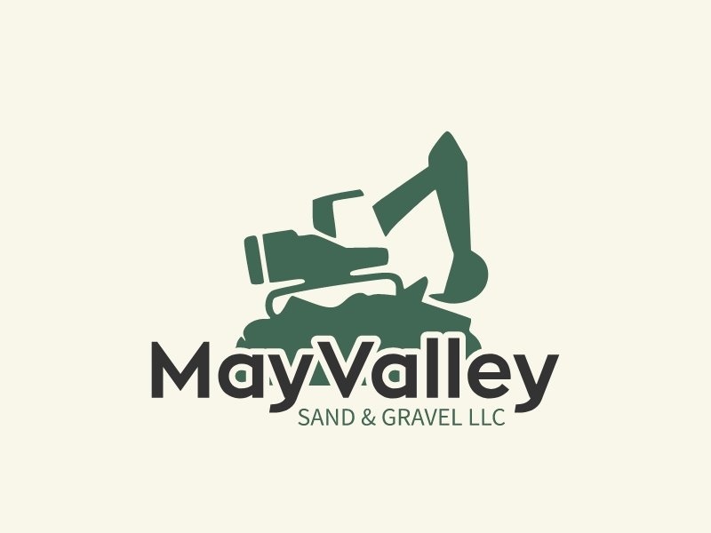 MayValley logo design