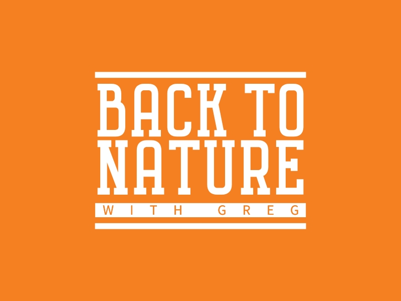 Back to Nature logo design