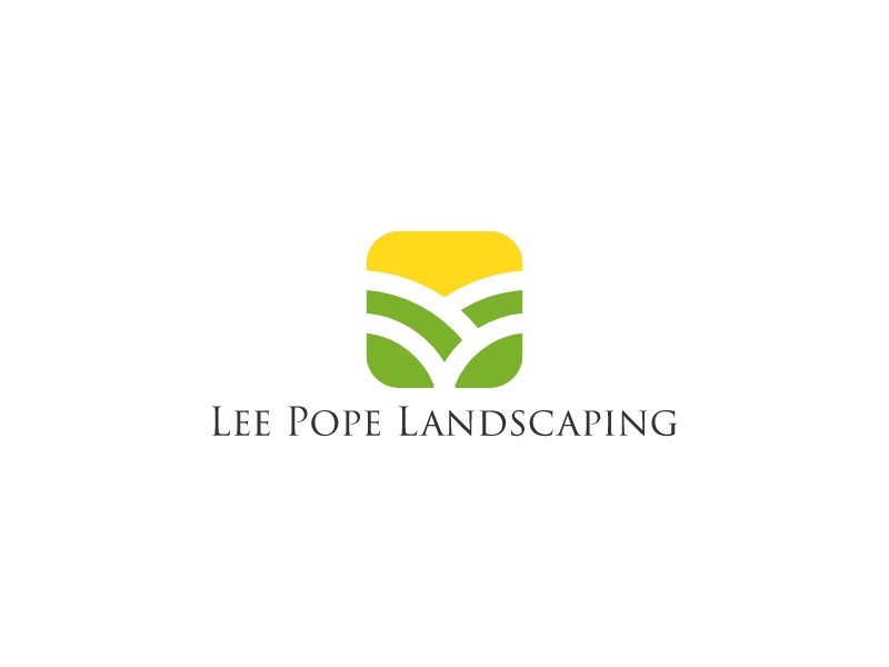 Lee Pope Landscaping logo design