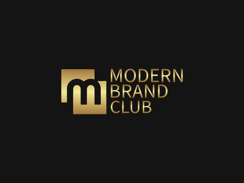 Modern brand logo design