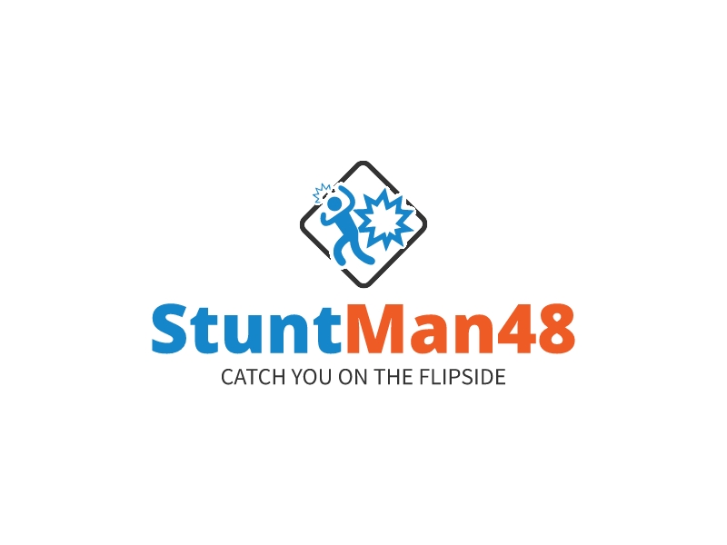 Stunt Man48 Logo Maker - Design Stunt Man48 logos online