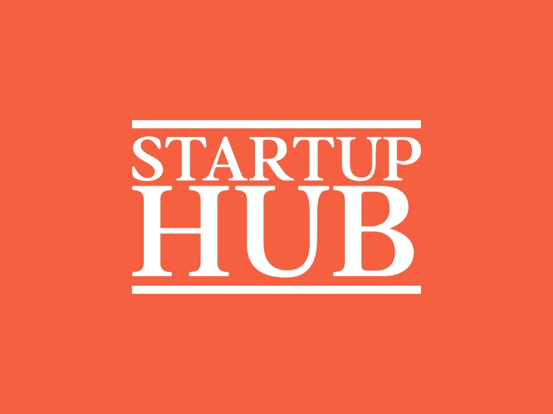 Startup hub logo design
