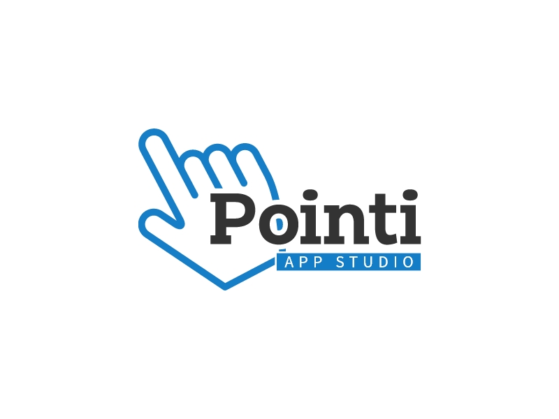Pointi logo design