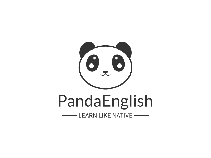 PandaEnglish logo design
