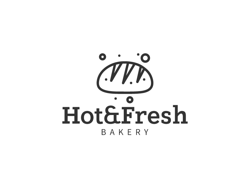 Hot&Fresh logo design