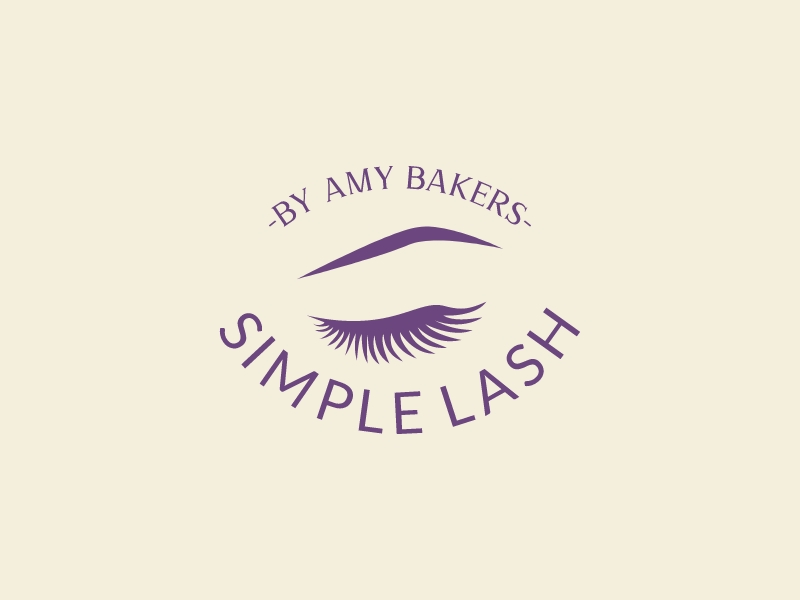 Simple Lash logo design