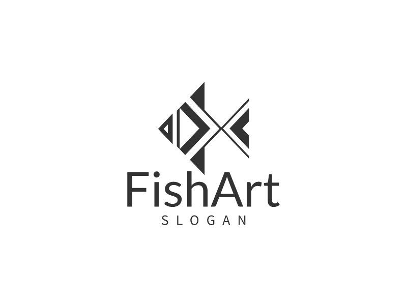 FishArt logo design