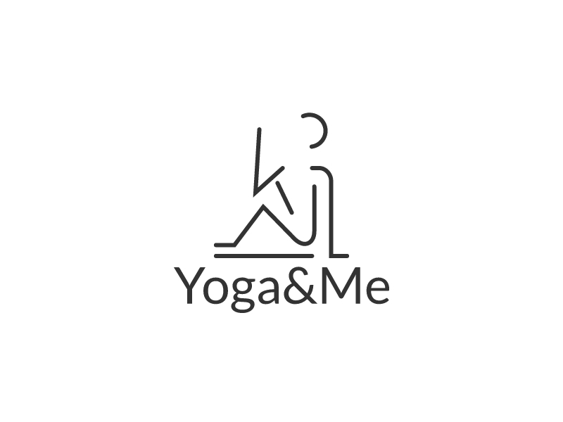 Yoga&Me logo design