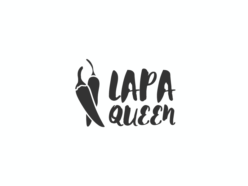 Lapa Queen logo design
