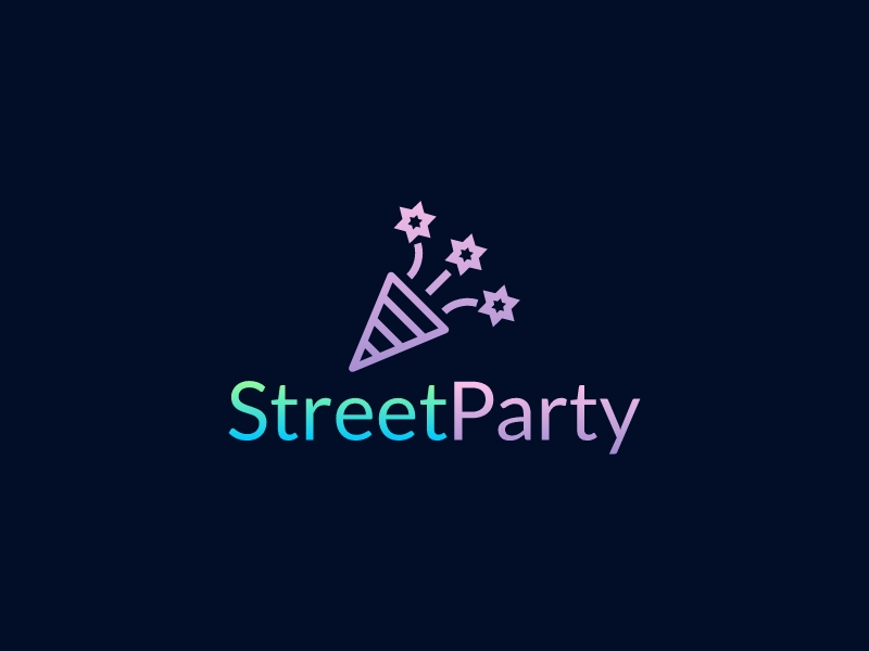Street Party logo design