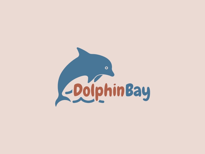 Dolphin Bay logo design