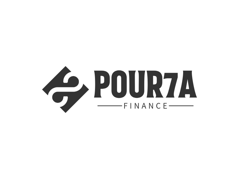 POUR7A logo design