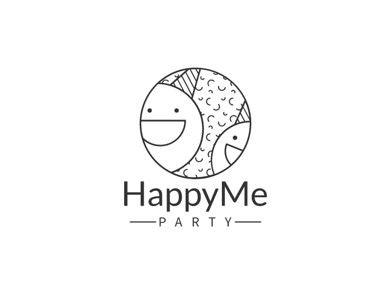 HappyMe logo design