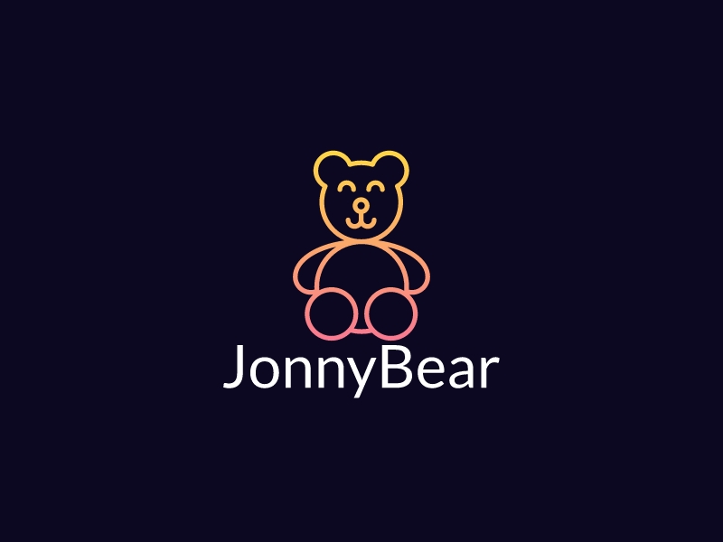JonnyBear logo design