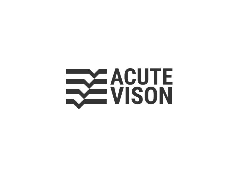 Acute Vison logo design