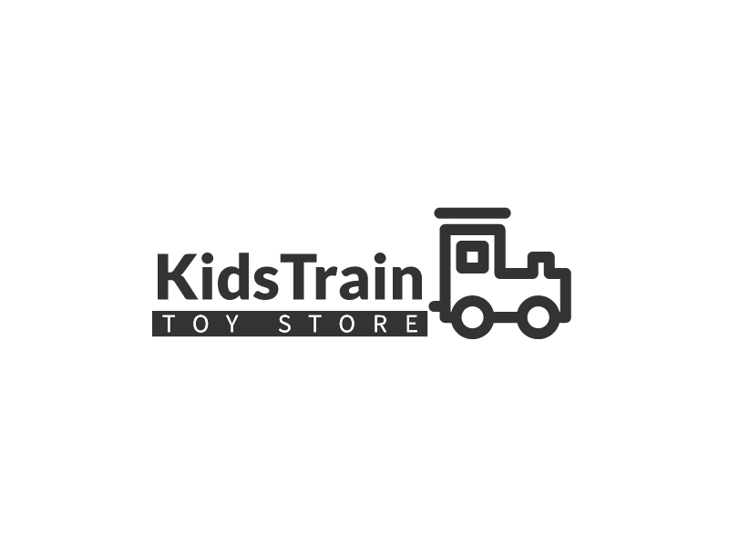 KidsTrain logo design
