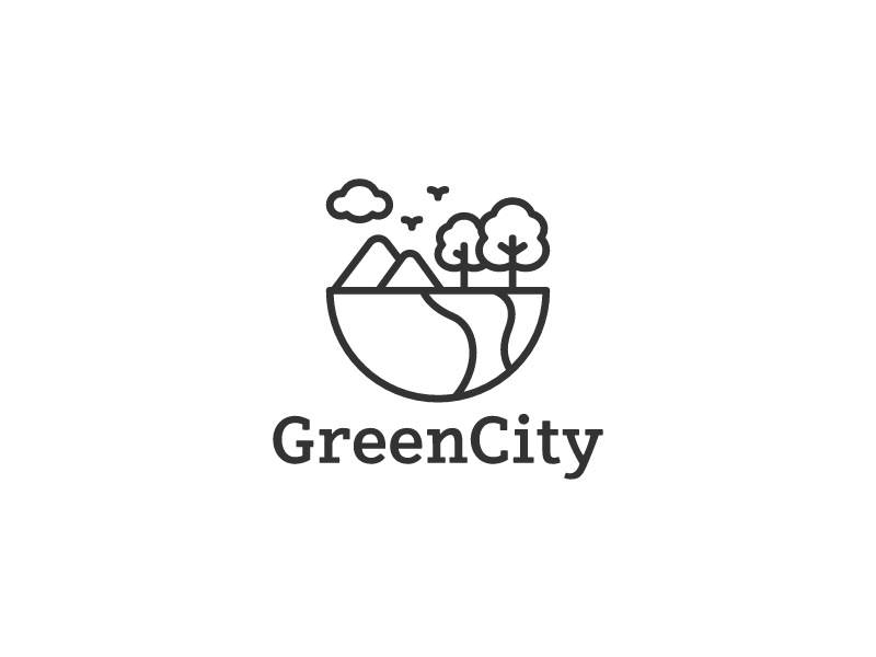GreenCity logo design
