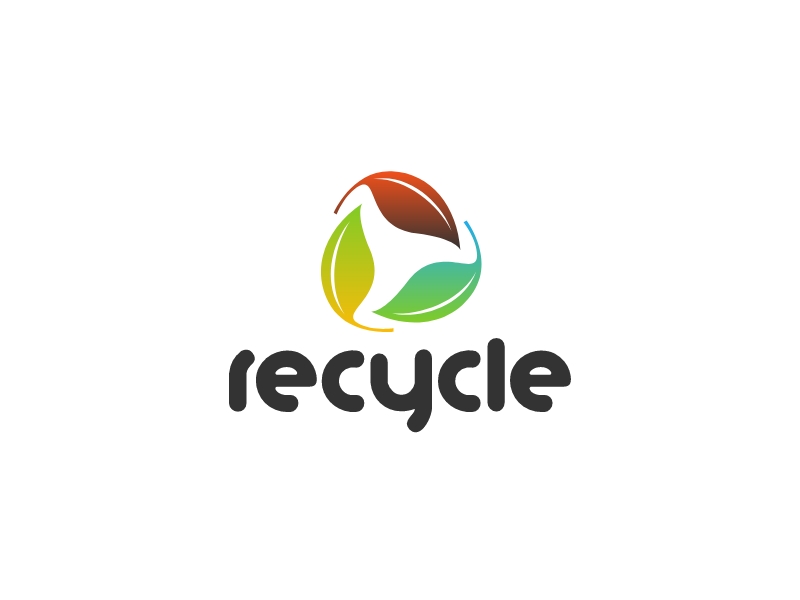 Recycle logo design