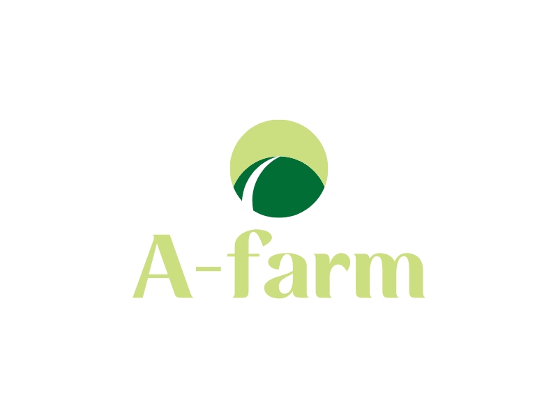 A-farm logo design