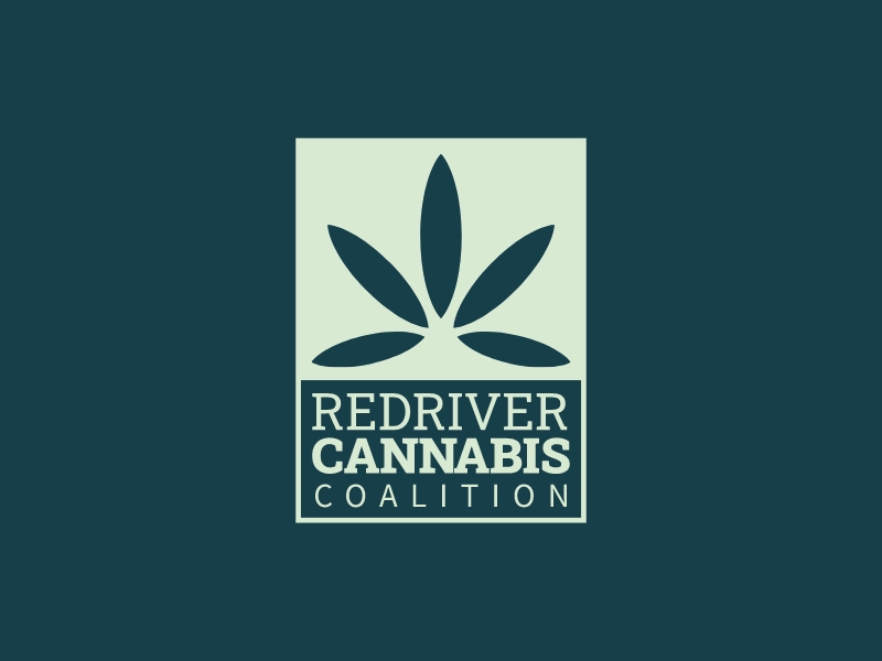 RedRiver Cannabis logo design