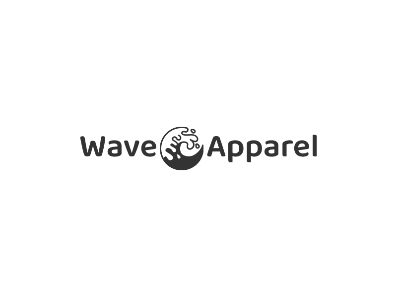 Wave Apparel logo design