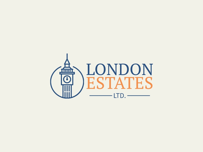 London Estates logo design