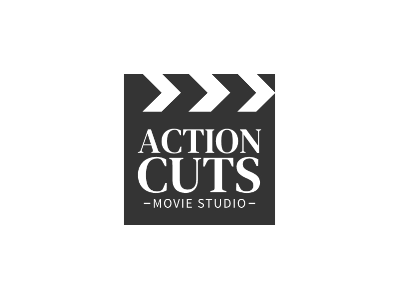 Action Cuts logo design