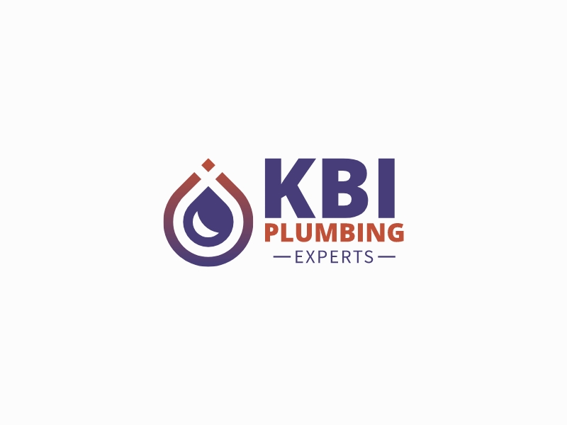 KBI Plumbing logo design