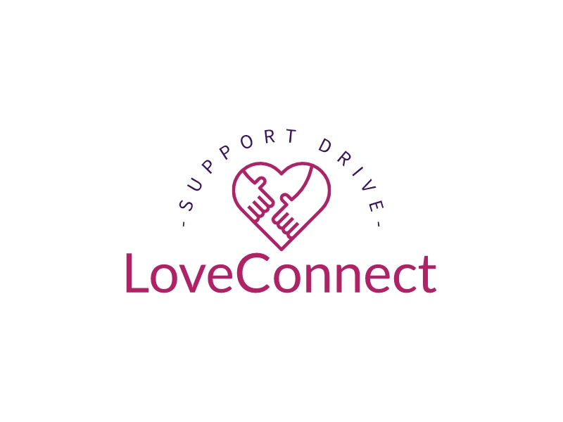 LoveConnect logo design