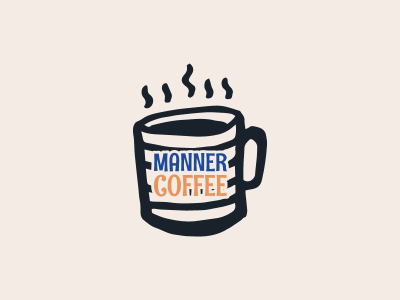 Manner Coffee logo design