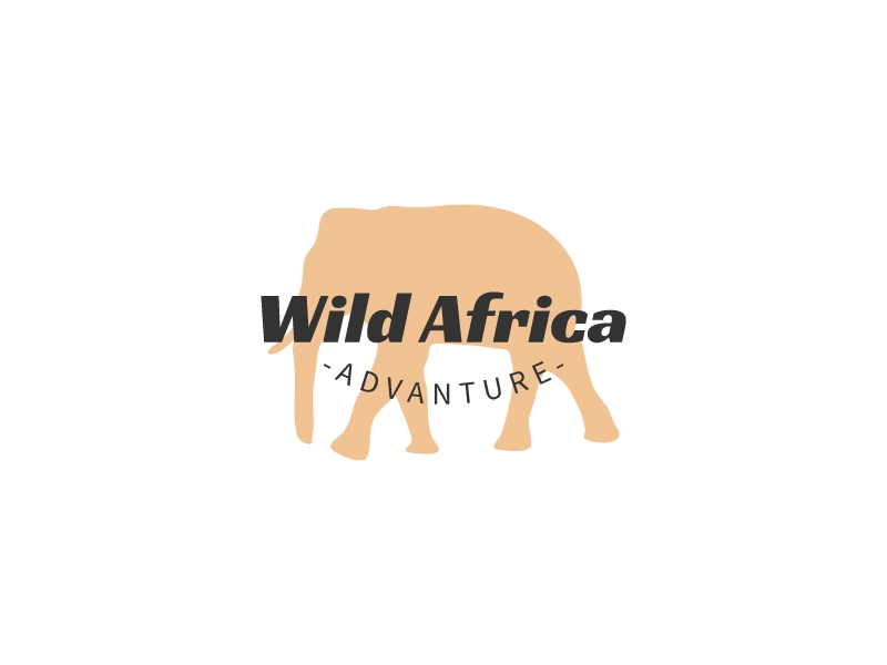 Wild Africa logo design