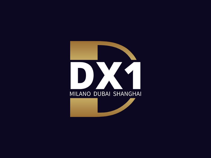 DX1 logo design
